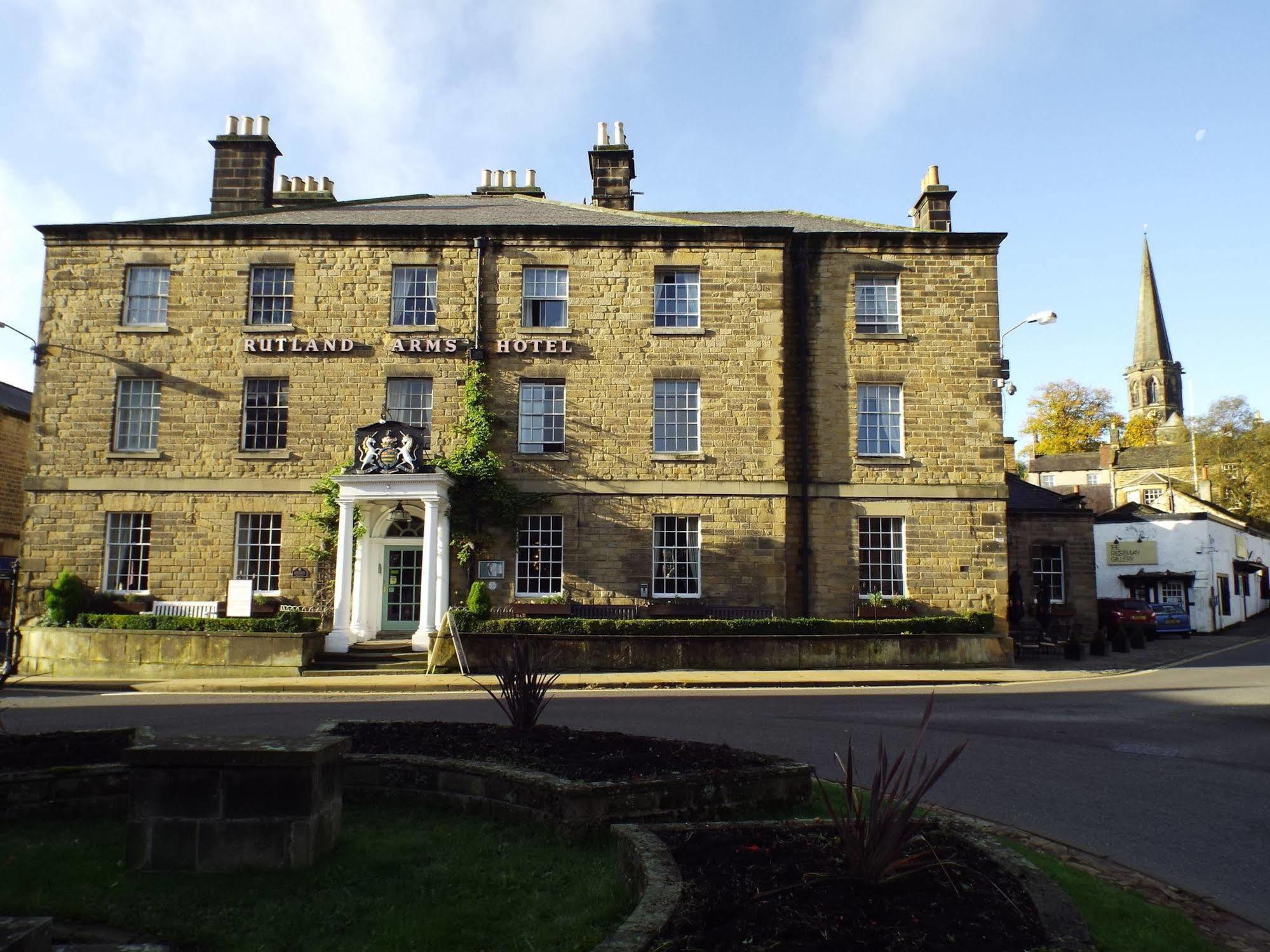 The Rutland Arms Hotel, Bakewell, Derbyshire Exteriör bild